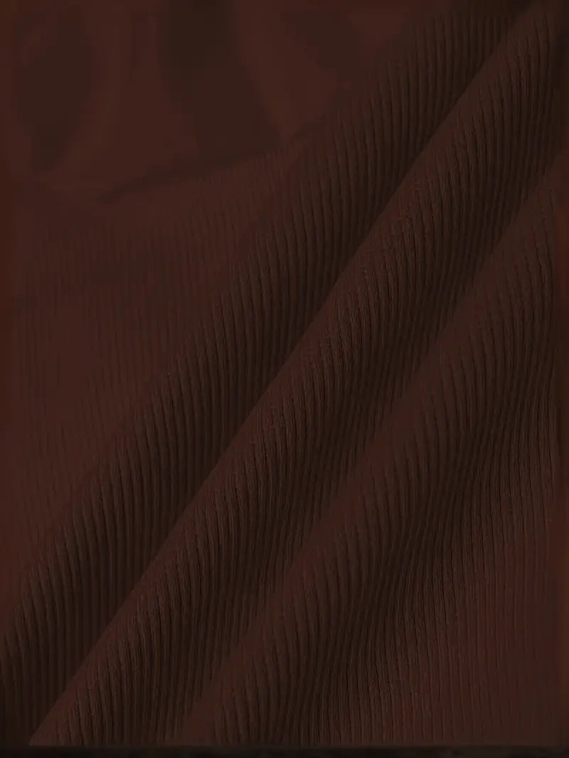 Women's Ribbed Tummy Control Shapewear Bodysuit,