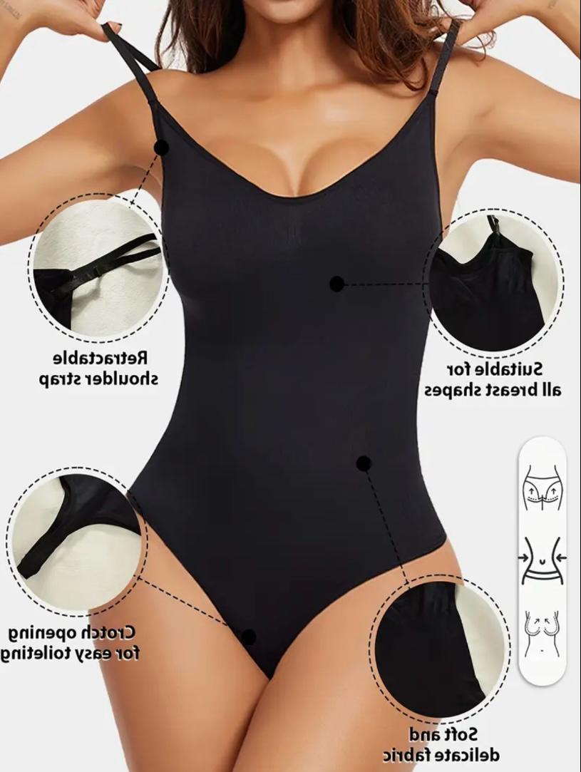 Snatched thong bodysuit