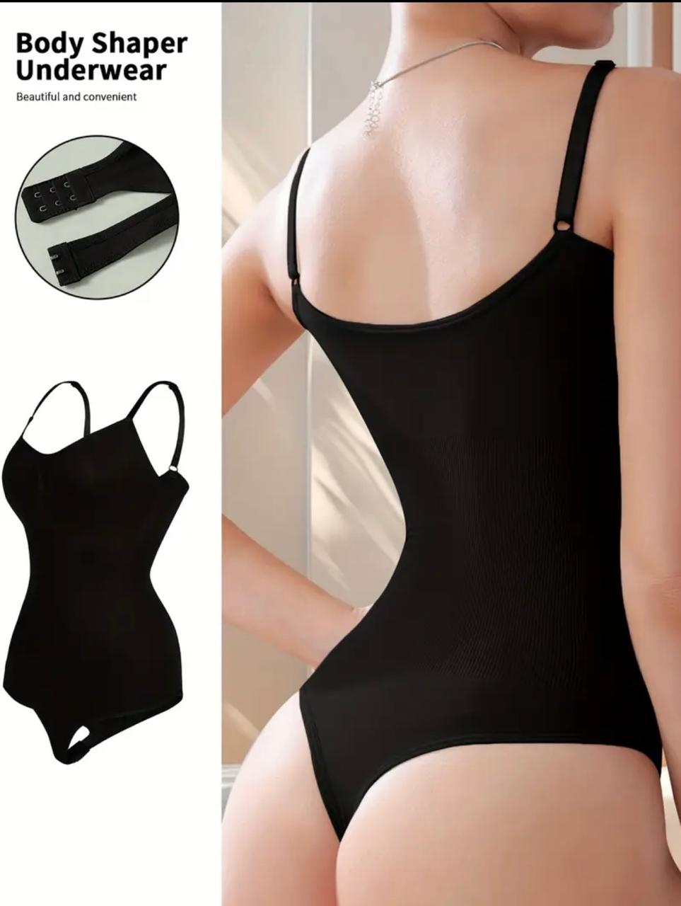 Snatched thong bodysuit