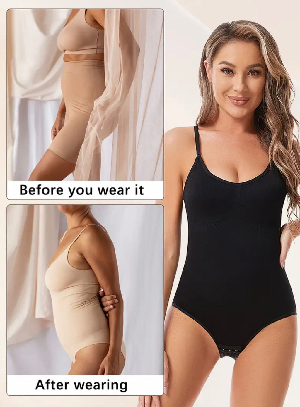 Snatched shapewear bodysuit