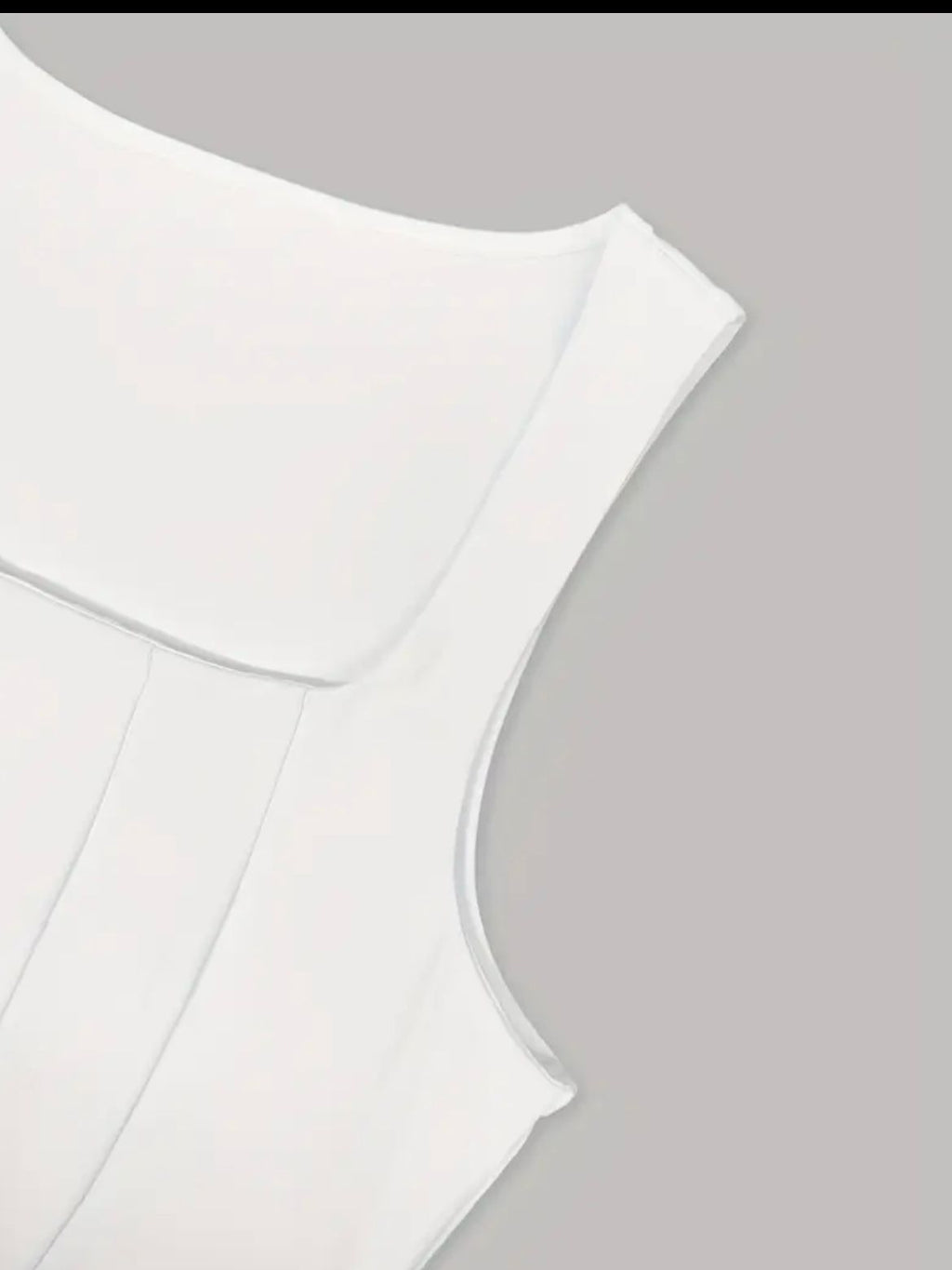 Women'S Square-Neck Sleeveless Bodysuits