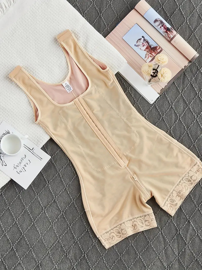 Fitneed Women'S High-Waisted Tummy Control Bodysuit